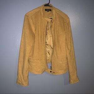 Mustard Yellow long sleeved jacket